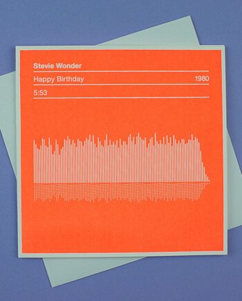 Stevie Wonder Happy Birthday Card