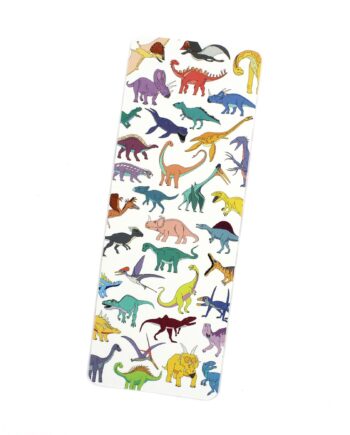 Scattered Dinosaur Bookmark