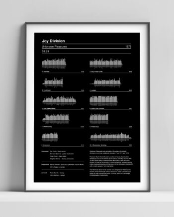 Joy Division Unknown Pleasures Print