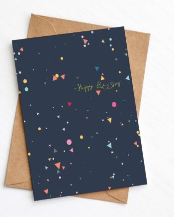 Geometric Birthday Card