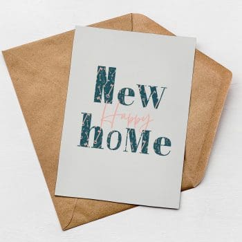 Happy New Home Card