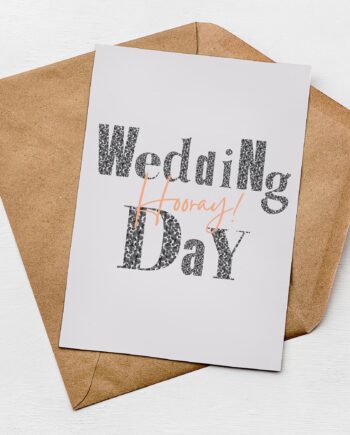 Wedding Day Hooray Card