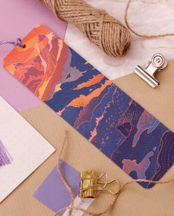 Sunrise Aluminium Bookmark