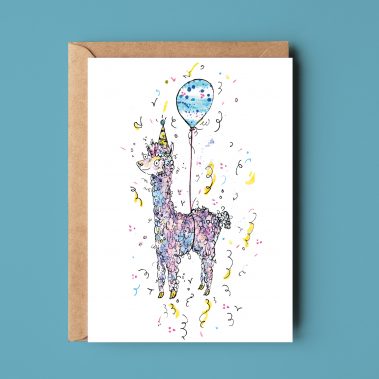 Alpaca - Greeting Card