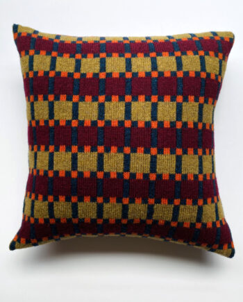 Autumnal Cushion 100% Lambswool