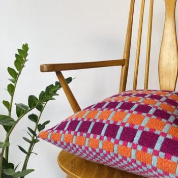 Shiraz Bright Cushion - 100% Lambswool