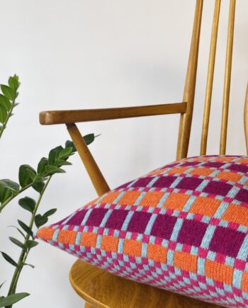 Shiraz Bright Cushion - 100% Lambswool