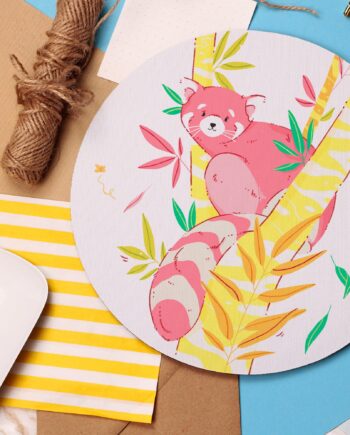 Red Panda Mouse Pad