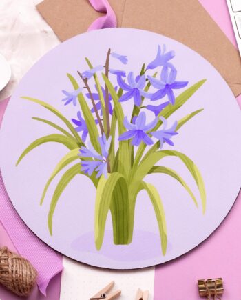 Hyacinth Mouse Pad