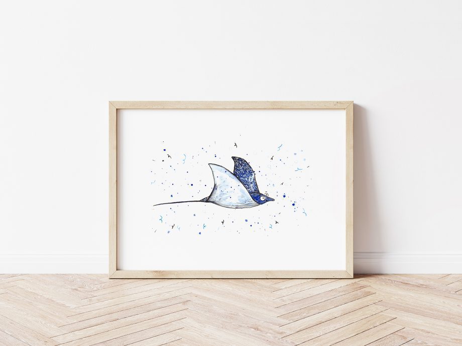 Eagle Ray - Art Print