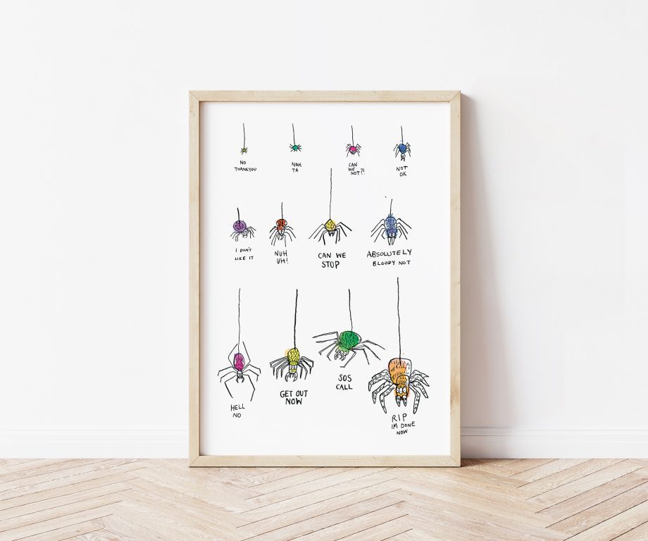 Spiders - Art Print