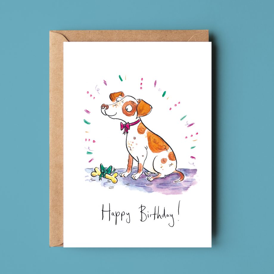 Terrier dog - Birthday Card