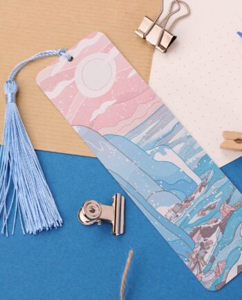 Blue Mountains Aluminium Bookmark