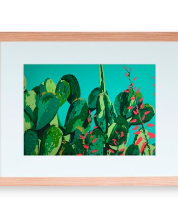 ‘Cactus Garden Series No. 2’ Fine Art Print