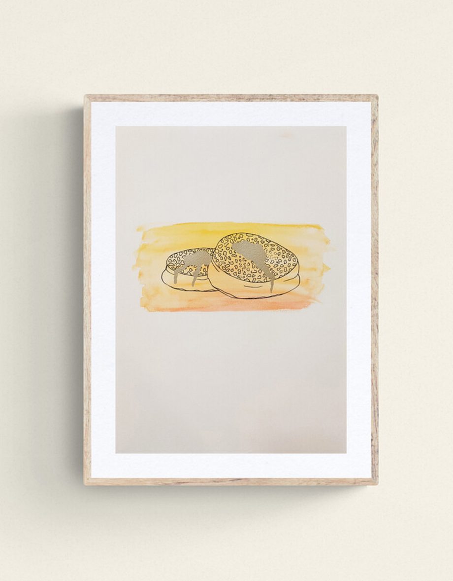 Crumpet screen print second edition