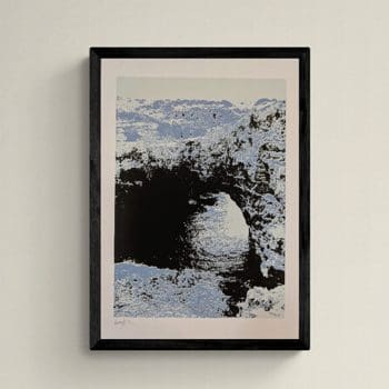 Broken Beach Screen Print