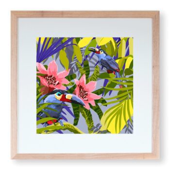 ‘ Toucans in the Jungle 2’ Fine Art Print