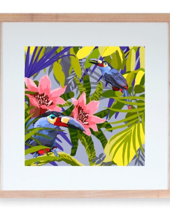 ‘ Toucans in the Jungle 2’ Fine Art Print