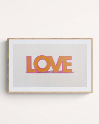 LOVE Screen print