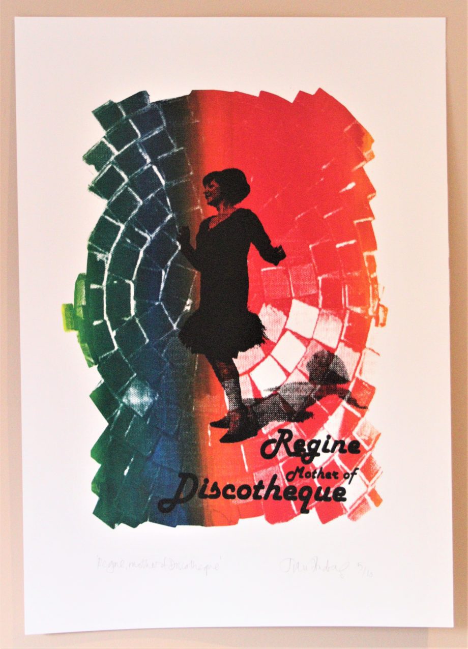 Regine Mother of discotheque - screen print
