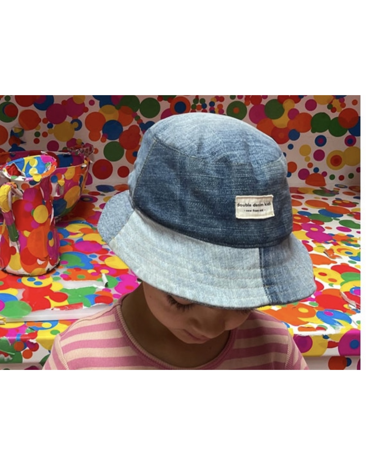 Reversible Cat Print Bucket Hat for Women and Girls | MspineappleCrafts Blue