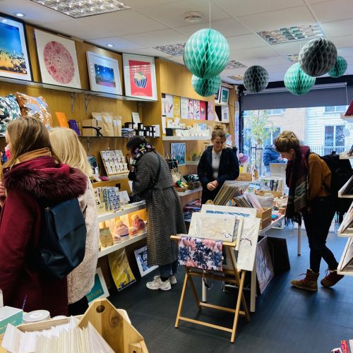 Urban Makers Shop Roman Road - Interior photograph