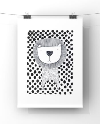Lion Art Print