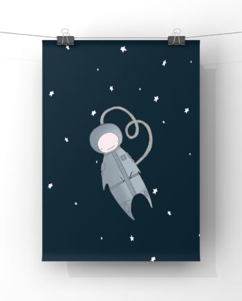 Astronaut Art Print