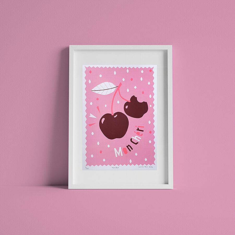 Valentine's Or Galentine's Gifts - mon cheri print