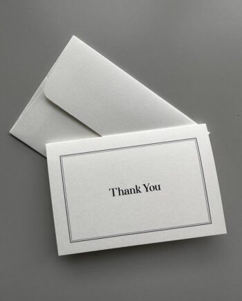 Thank You Card - Formal