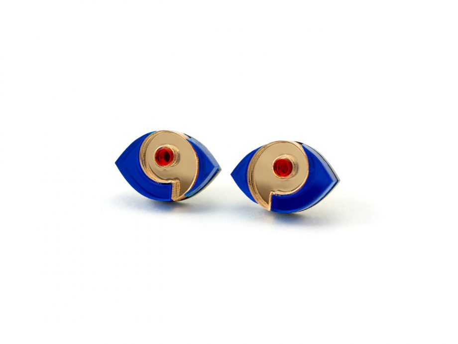 FORM066 HORUS Mini Stud Earrings - various colours