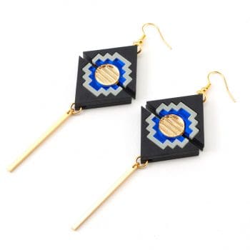 FORM074 KHUFU II Drop Earrings - Various Colours