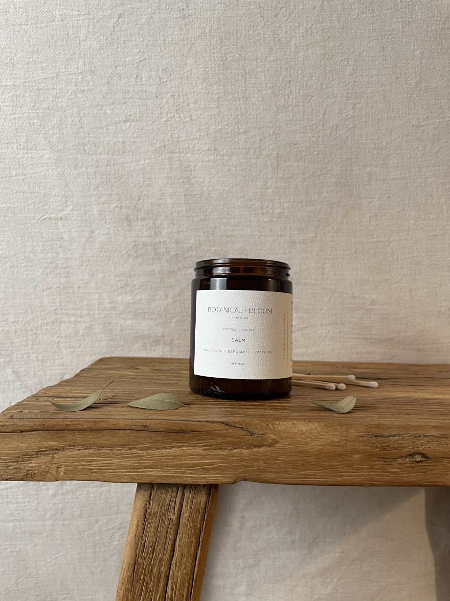 Calm Candle - Sandalwood and Bergamot