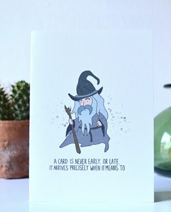 Birthday Card - Gandalf Belated Birthday