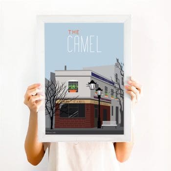 The Camel Pub Bethnal Green - art Print