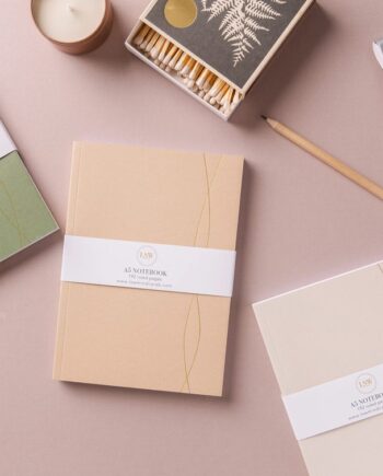 A5 notebook - Available in three colours