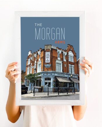The Morgan Arms, East London - Art Print