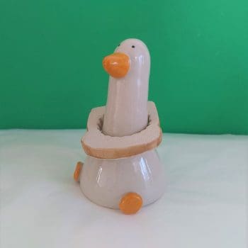 Silly GOOSE - Handmade Ceramic Goose