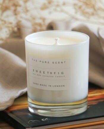 Sweet Fig Soy Candle in a Glass - Urban Makers