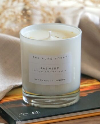 Jasmine Soy Candle in a Glass