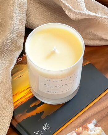 Pure Vanilla Soy Candle in a Glass