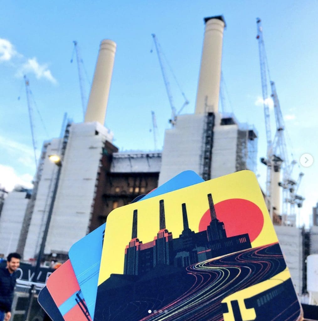 Battersea London Coaster Pair Urban Makers