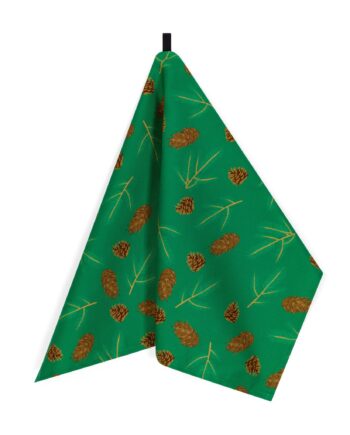 Cones organic cotton tea towel