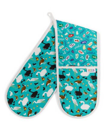 Ducks organic cotton double oven gloves