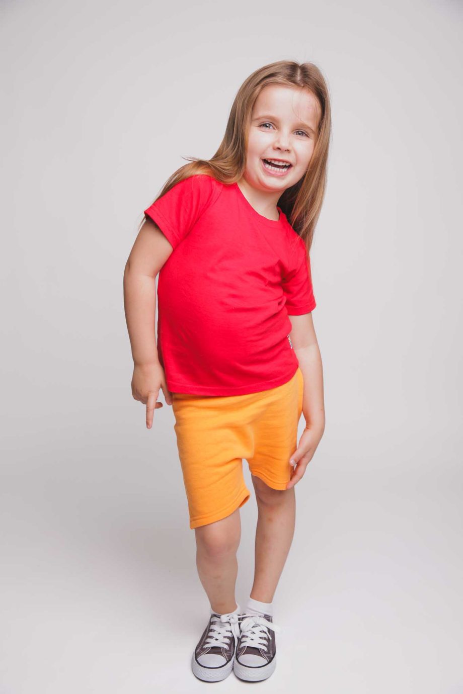 Kids Organic and Recycled Brushed Fleece Cotton Shorts