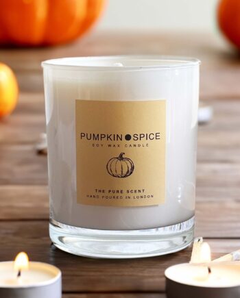 Pumpkin Spice Soy Candle in a Glass