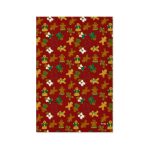 Gingerbread organic cotton tea towel