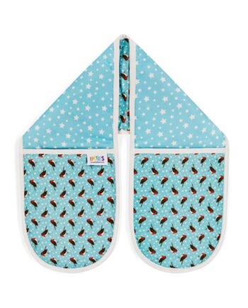 Robins and Stars organic cotton double oven gloves