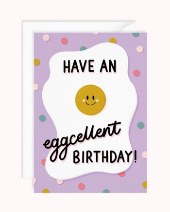 Eggcellent Birthday | Funny Birthday Card