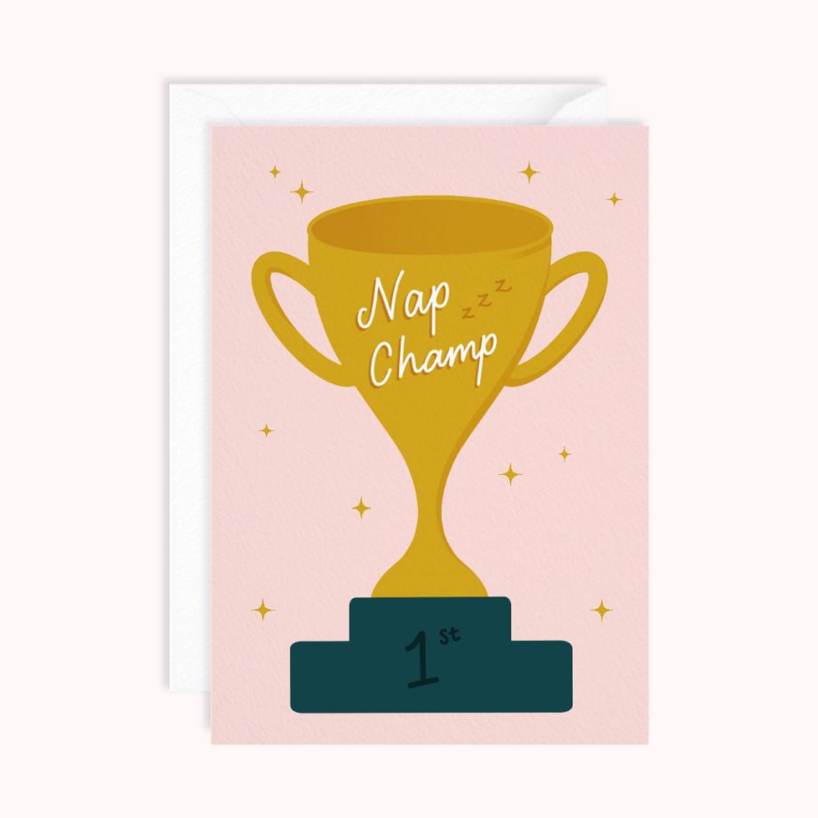 Nap Champ | Funny Birthday Card